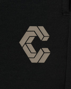 CRONOS DUAL PANEL SKINNY PANTS【BLACK×TAUPE】
