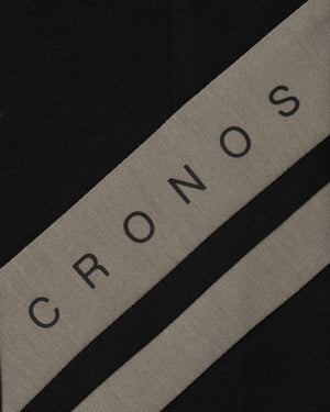 CRONOS DUAL PANEL SKINNY PANTS【BLACK×TAUPE】