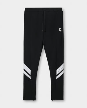 CRONOS DUAL PANEL SKINNY PANTS【BLACK×WHITE】