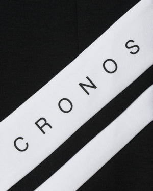 CRONOS DUAL PANEL SKINNY PANTS【BLACK×WHITE】