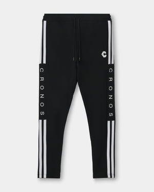CRONOS RE-LINE SKINNY PANTS【BLACK×WHITE】