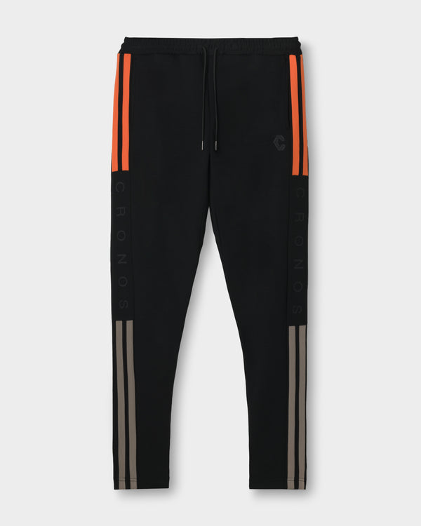 CRONOS RE-LINE SKINNY PANTS【BLACK×ORANGE】