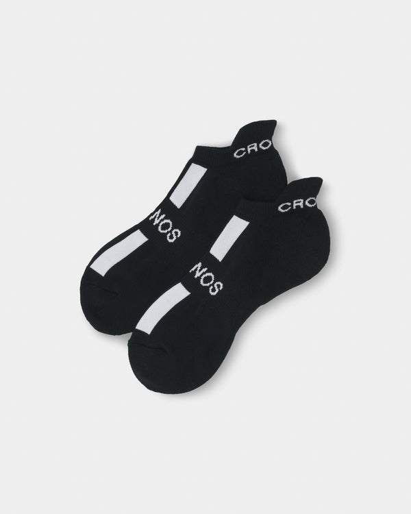 CRONOS LINE MARK SOCKS【BLACK×WHITE】