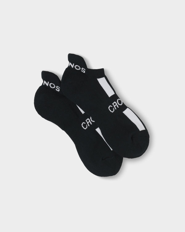CRONOS LINE MARK SOCKS【BLACK×WHITE】