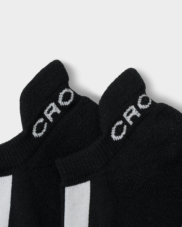 CRONOS LINE MARK SOCKS【BLACK×WHITE】