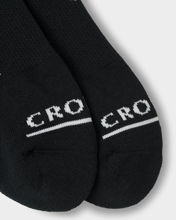 CRONOS LINEWEAVE SOCKS【BLACK×WHITE】