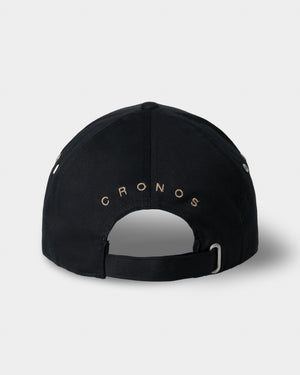CRONOS LINEFORM CAP【BLACK×TAUPE】