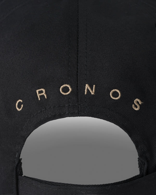CRONOS LINEFORM CAP【BLACK×TAUPE】