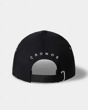 CRONOS LINEFORM CAP【BLACK×WHITE】
