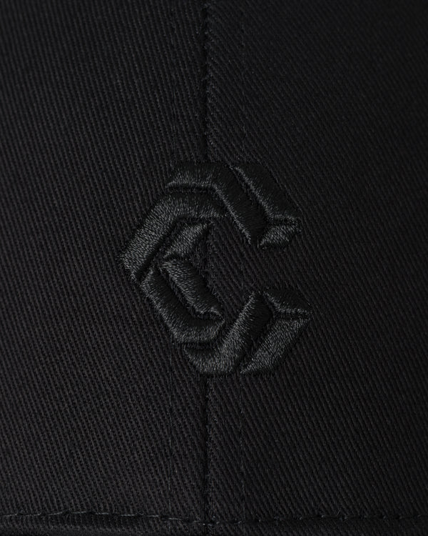 CRONOS LINEFORM CAP【BLACK×WHITE】
