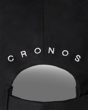 CRONOS LINEFORM CAP【BLACK×WHITE】