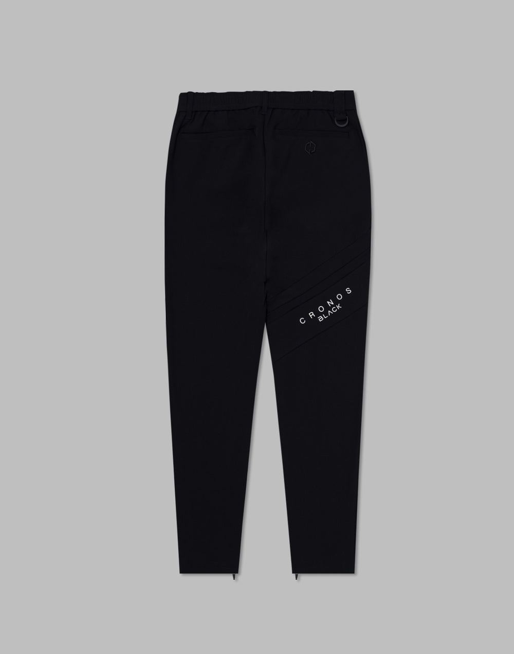 CRONOS BLACK STRETCH PANTS [BLACK×BLACK]