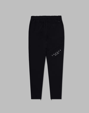 CRONOS BLACK STRETCH PANTS [BLACK×BLACK]