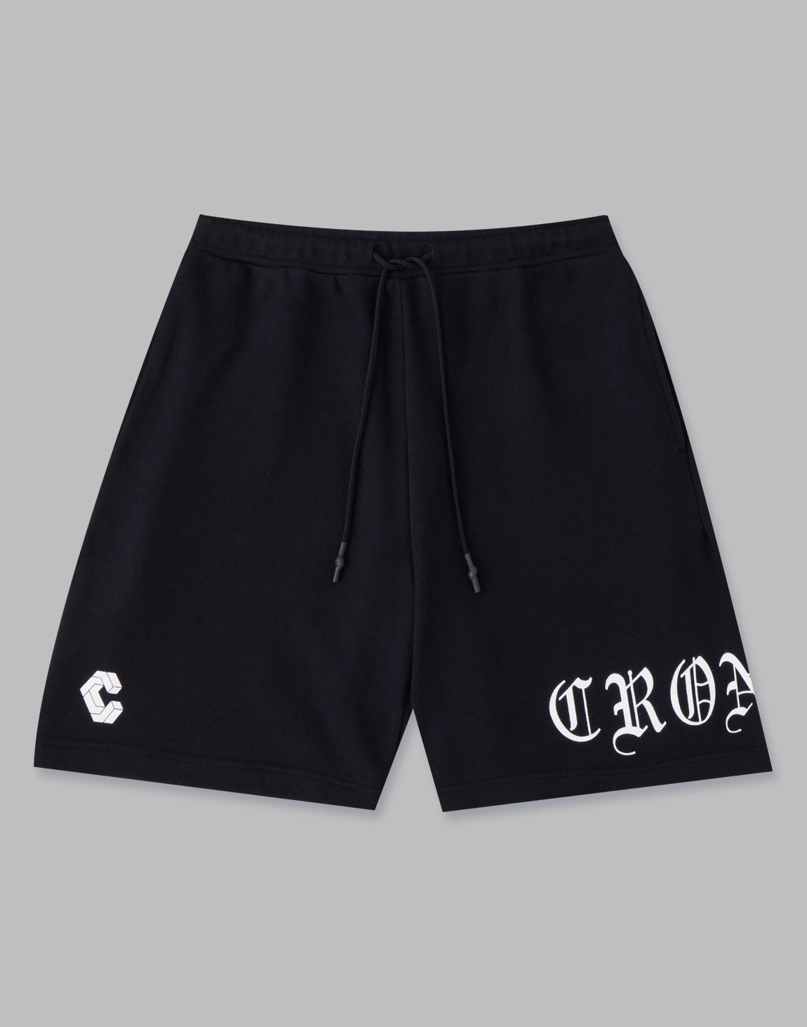 CRONOS BLACK LETTER LOGO SHORTS – クロノス CRONOS Official Store