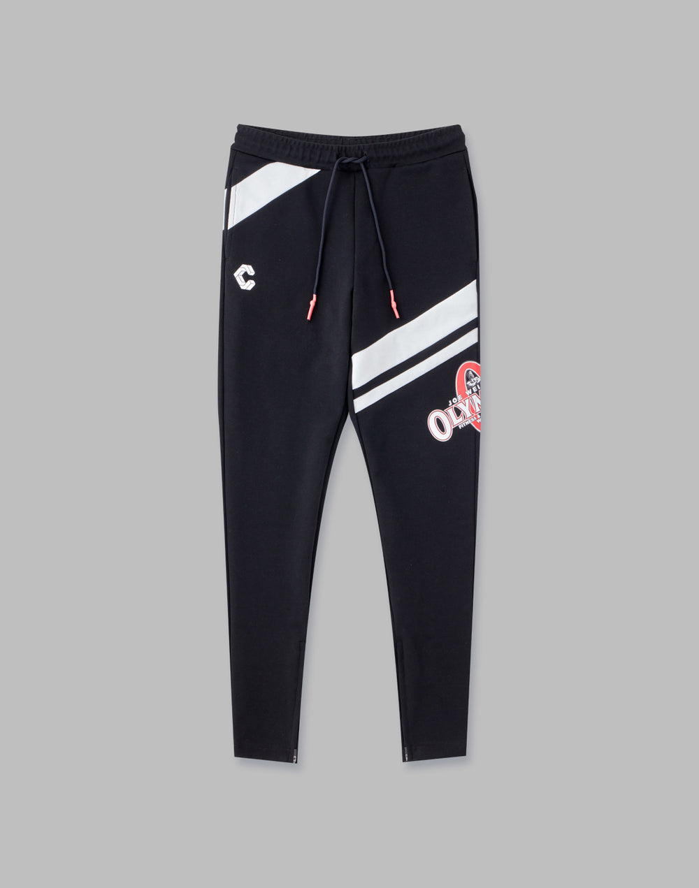 CRONOS×OLYMPIA 斜坡系列長褲 [黑色]