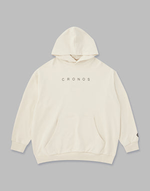 CRONOS LOGO 連帽衫 [奶油色]