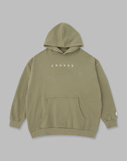CRONOS LOGO HOODIE【KHAKI】