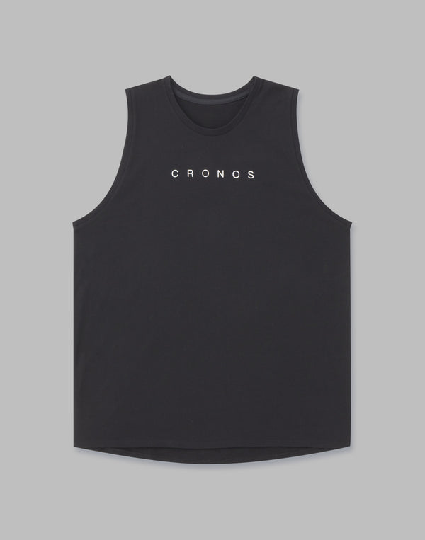 CRONOS LOGO TANKTOP [BLACK]