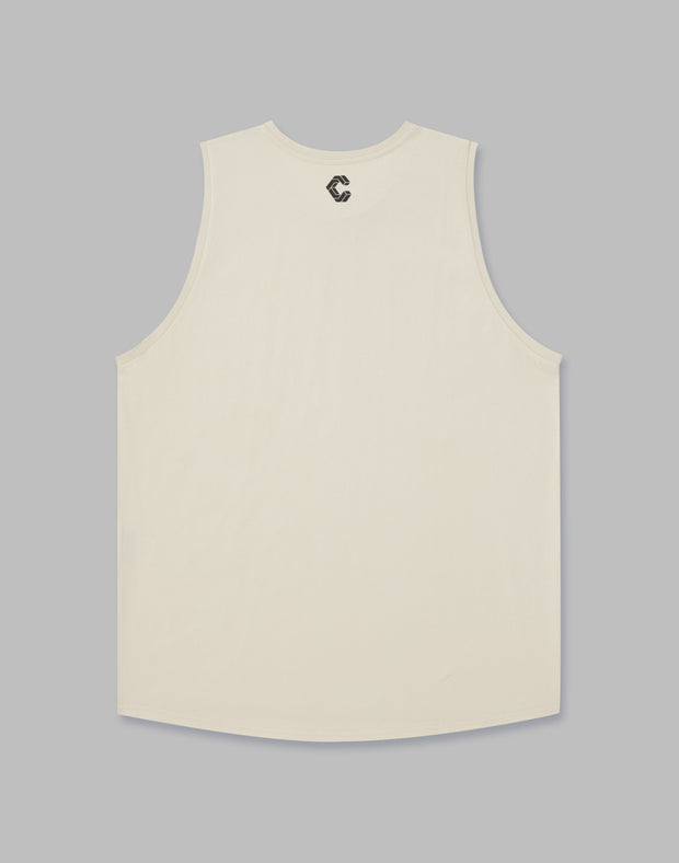 CRONOS LOGO TANKTOP【CREAM】 - クロノス CRONOS Official Store