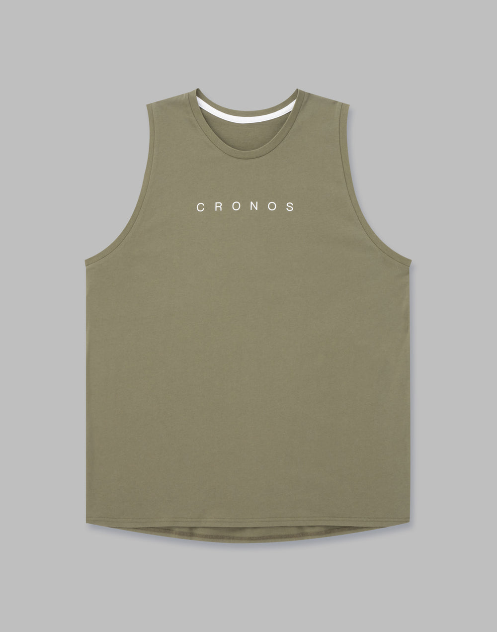 CRONOS LOGO TANKTOP【KHAKI】