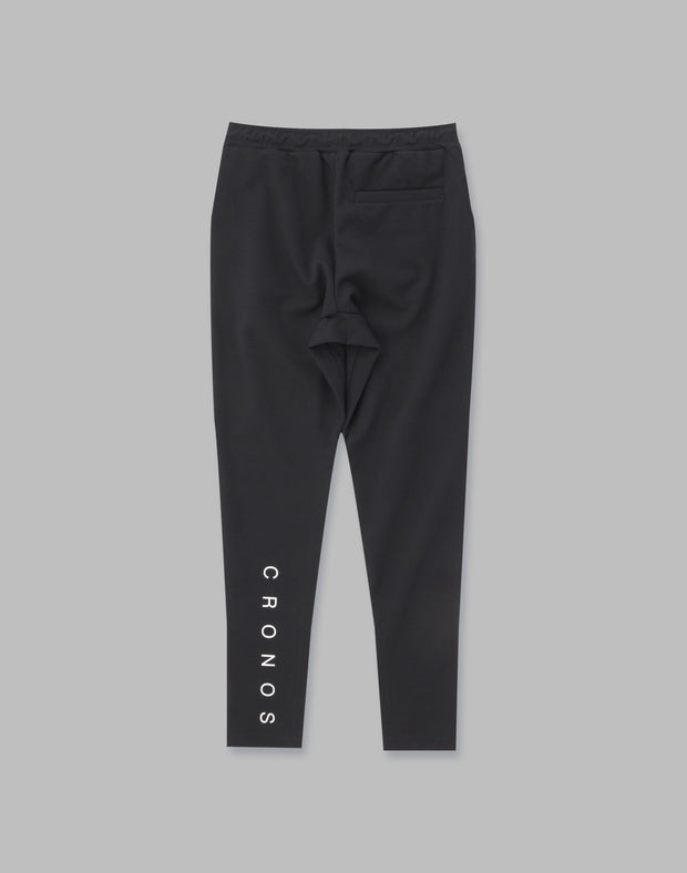 CRONOS CALF LOGO PANTS【BLACK】 - クロノス CRONOS Official Store