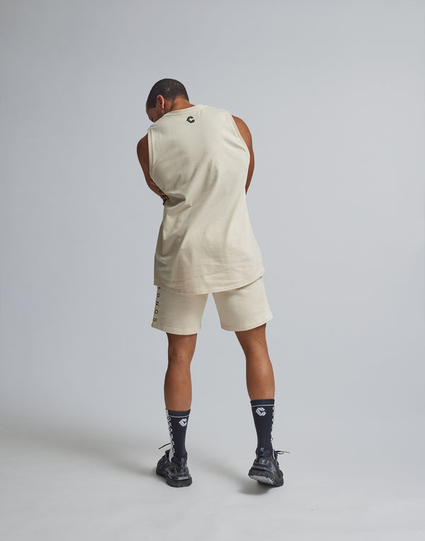 CRONOS LOGO TANKTOP【CREAM】