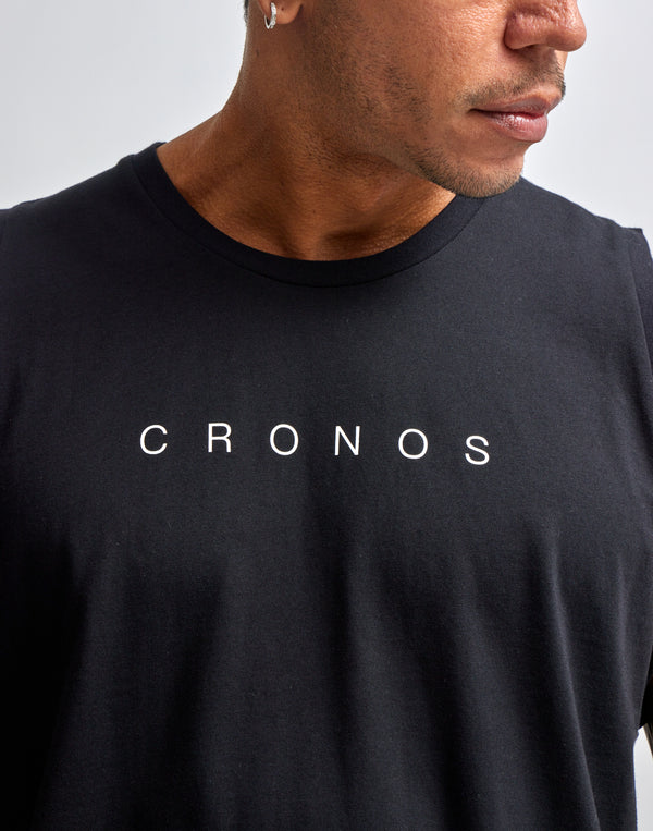CRONOS LOGO TANKTOP [BLACK]