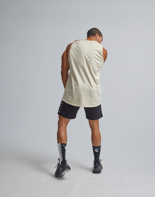 CRONOS SIGNATURE LOGO TANKTOP【CREAM】