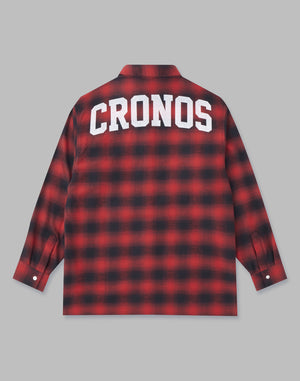 CRONOS BLACK FLANNEL SHIRTS