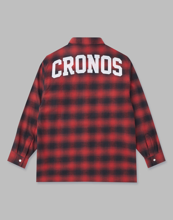 CRONOS BLACK FLANNEL SHIRTS
