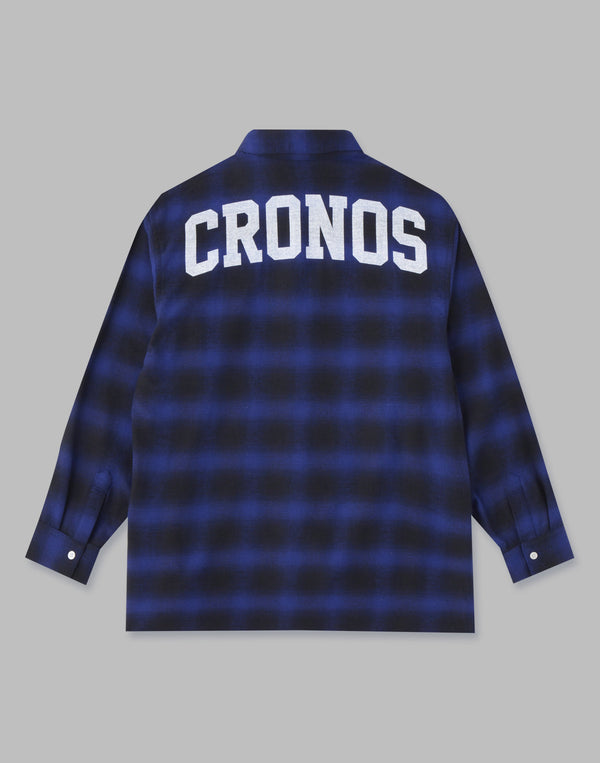 CRONOS BLACK FLANNEL SHIRTS