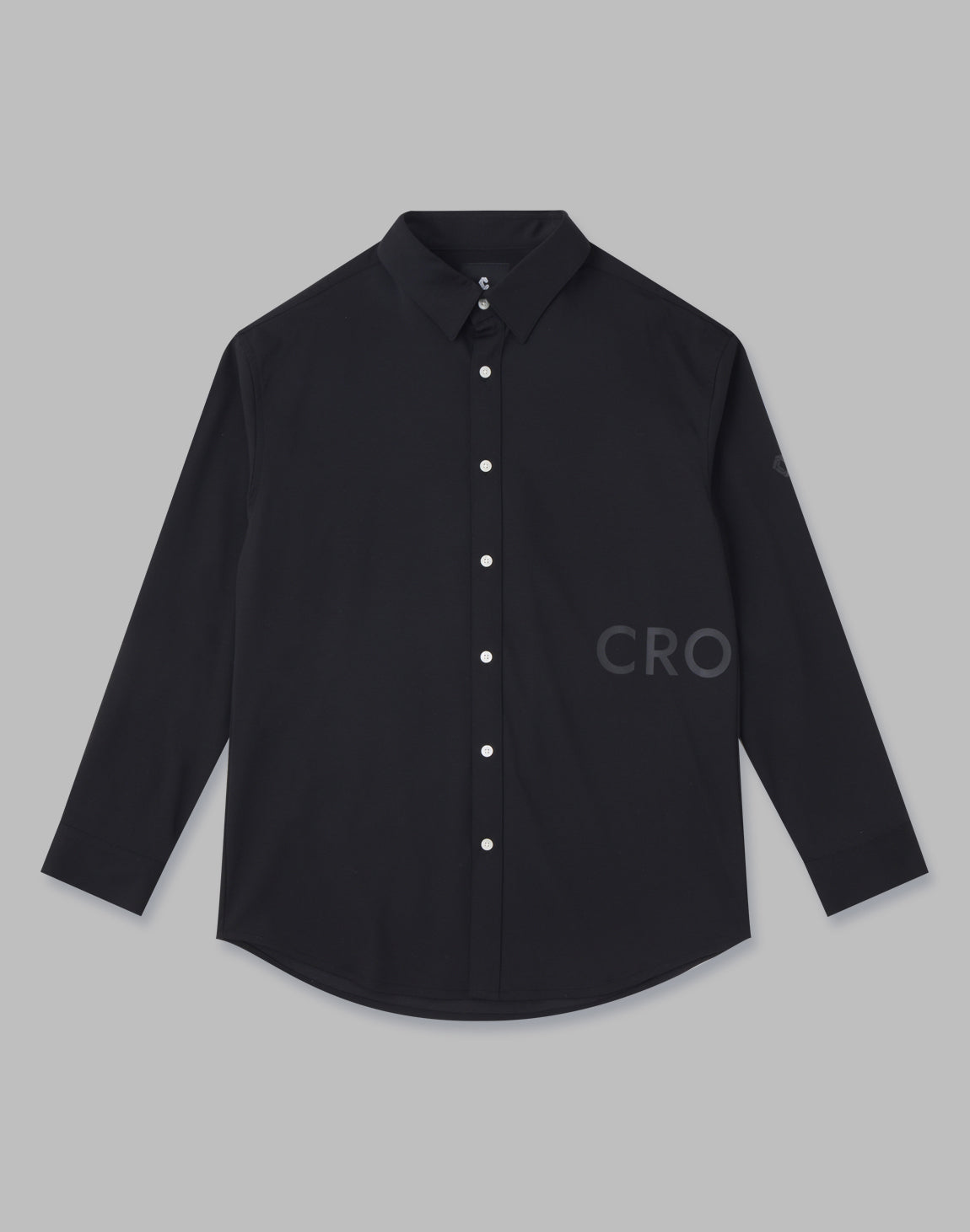 CRONOS BLACK SIDE LOGO SHIRTS – クロノス CRONOS Official Store