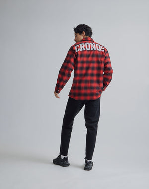 CRONOS BLACK FLANNEL SHIRTS