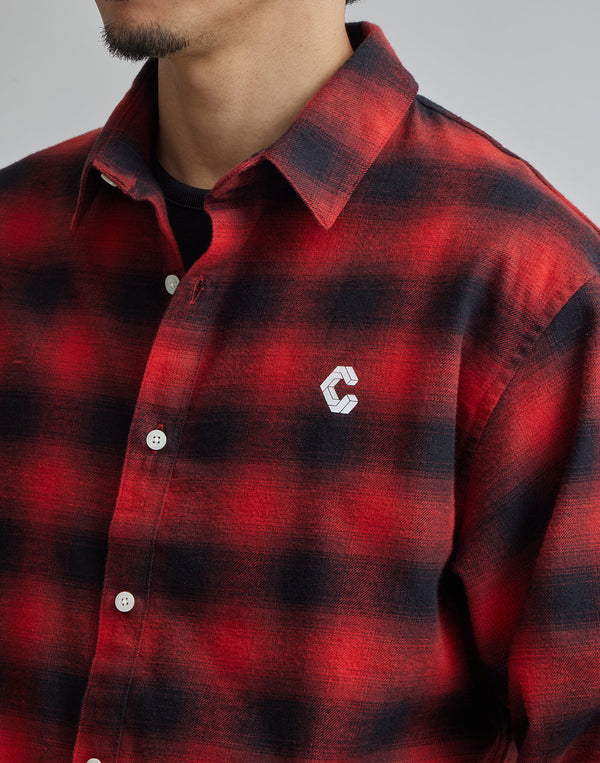 CRONOS BLACK FLANNEL SHIRTS