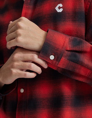 CRONOS BLACK FLANNEL SHIRTS