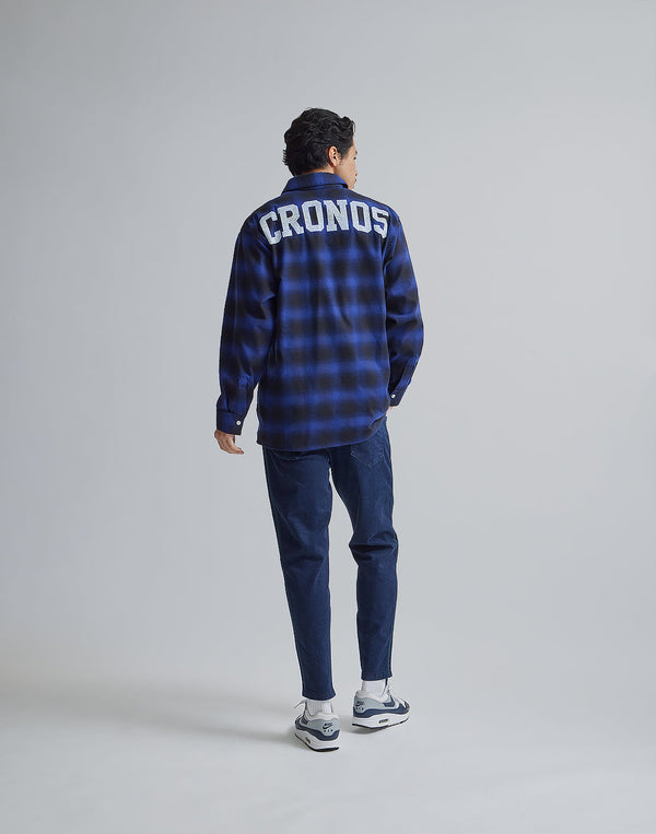 CRONOS BLACK FLANNEL SHIRTS