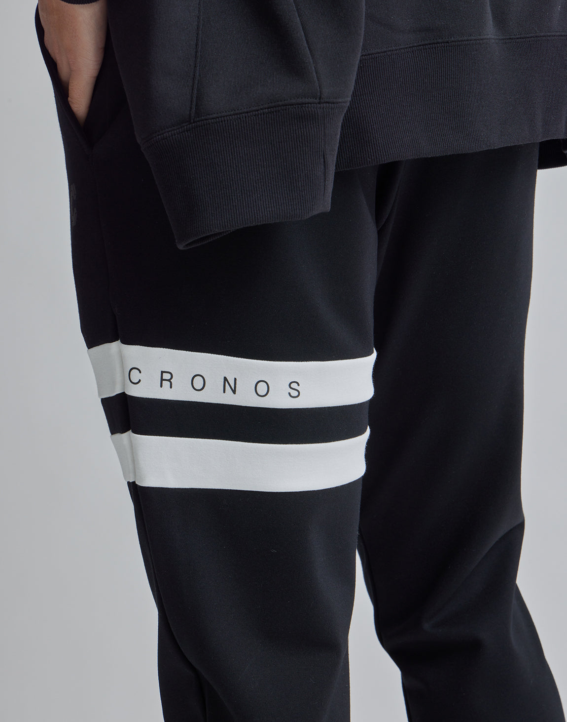 CRONOS BLACK 2LINE PANTS – クロノス CRONOS Official Store