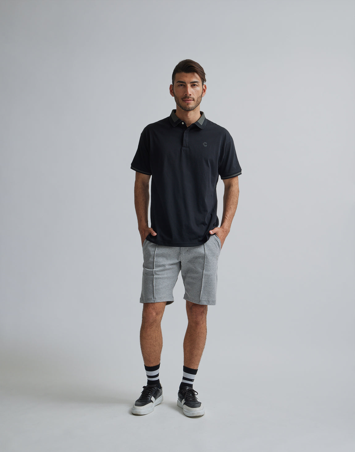 CRONOS BLACK SPORTS POLO – クロノス CRONOS Official Store