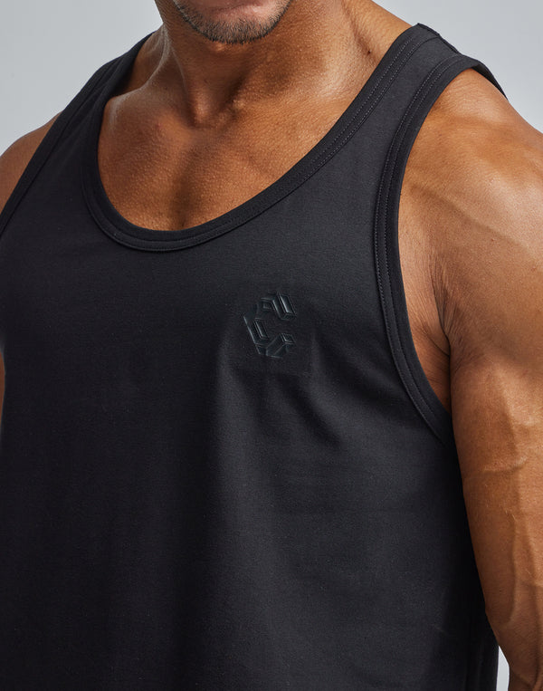 CRONOS BACK LOGO TANKTOP【CHARCOAL】