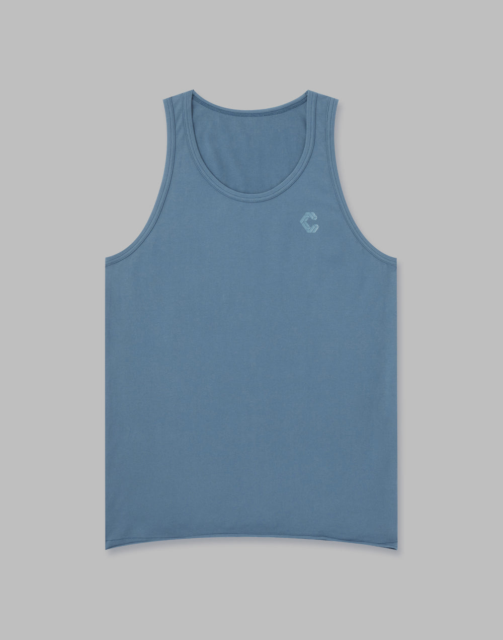 CRONOS BACK LOGO TANKTOP【BLUEGRAY】