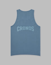 CRONOS BACK LOGO TANKTOP【BLUEGRAY】