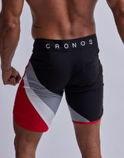CRONOS LINED BOARD SHORTS【BLUE】