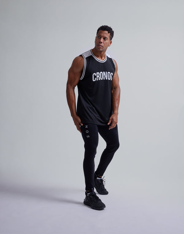 CRONOS MESH TANKTOP [BLACK]