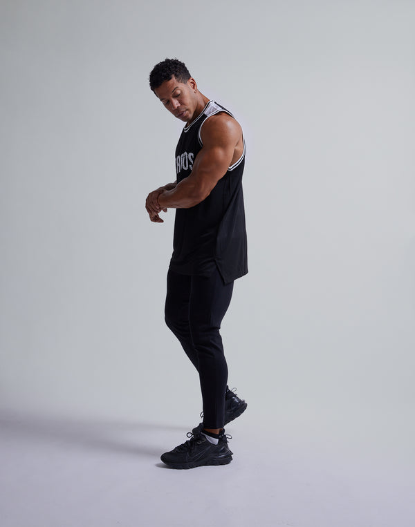 CRONOS MESH TANKTOP [BLACK]