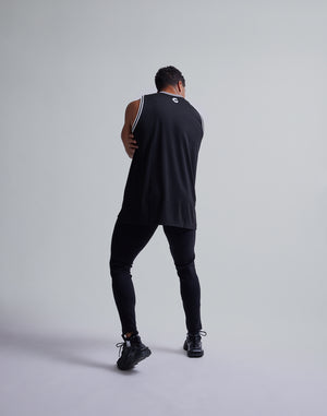 CRONOS MESH TANKTOP [BLACK]
