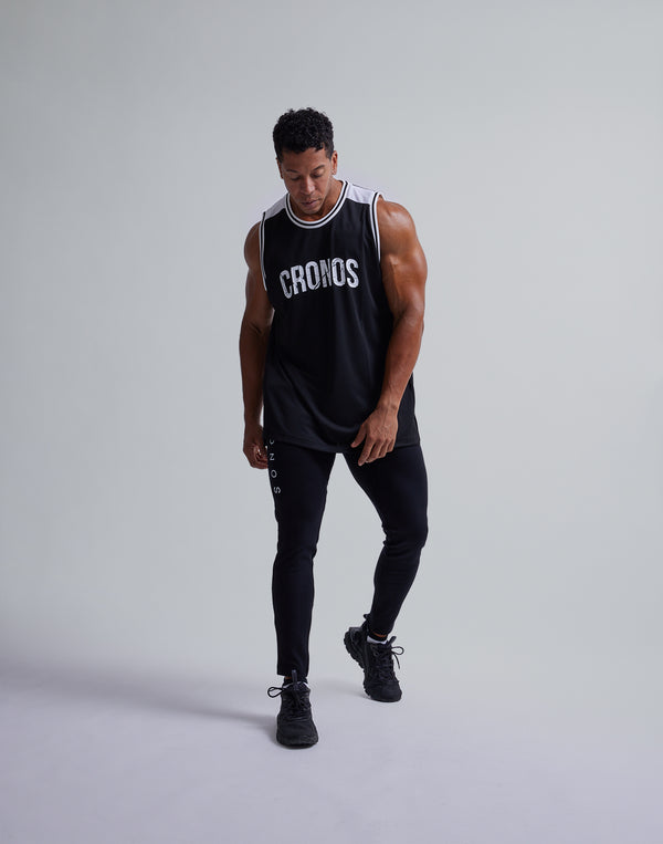 CRONOS MESH TANKTOP [BLACK]