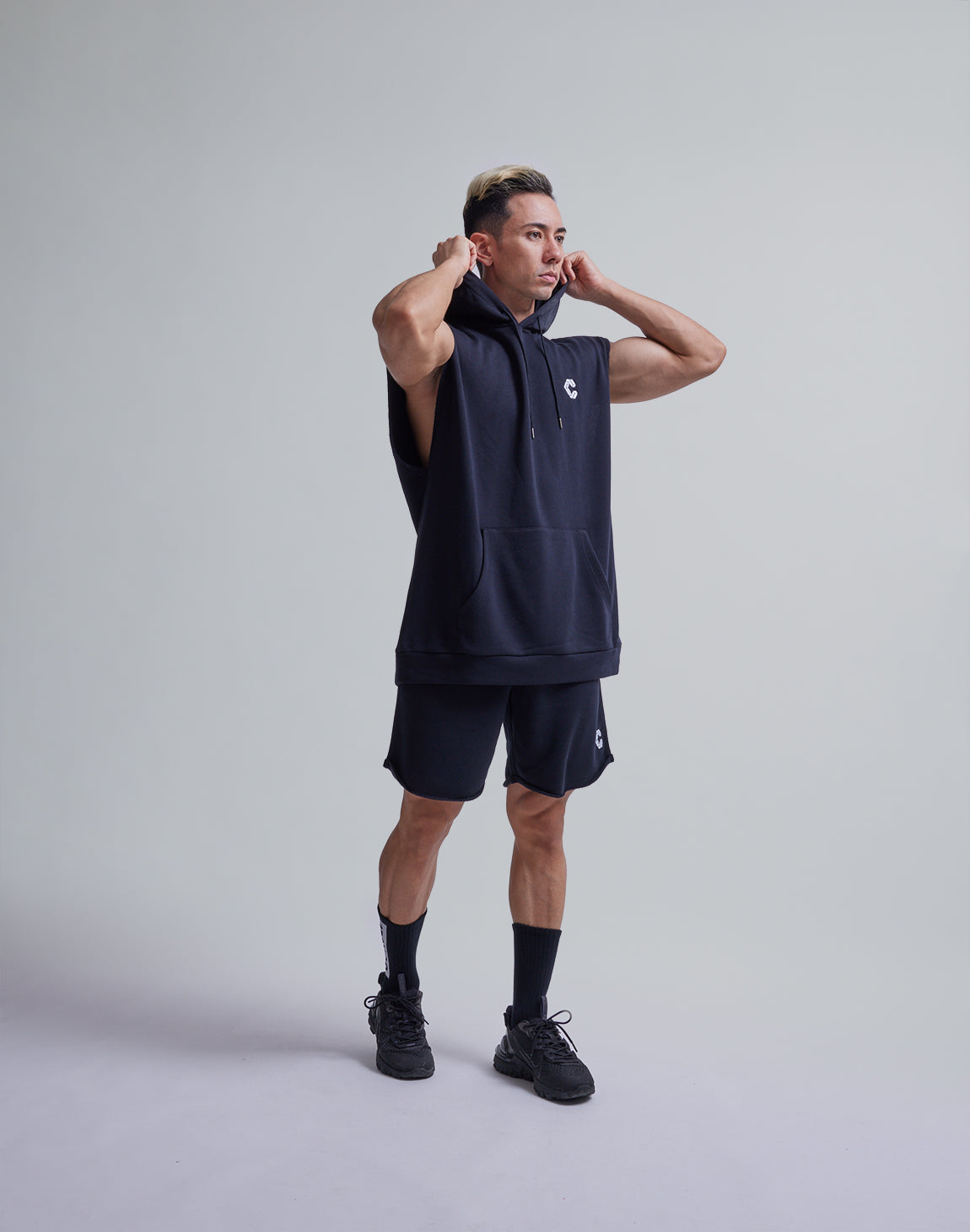 CRONOS DRYMASTER ® SLEEVELESS HOODIE – クロノス CRONOS