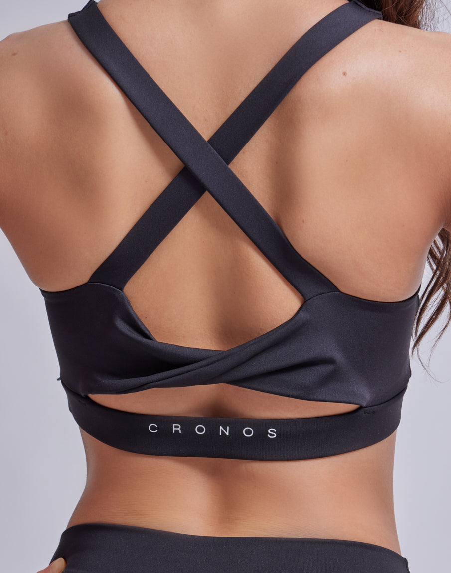 CRONOS WOMEN BACK TWIST BRA – クロノス CRONOS Official Store