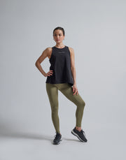 CRONOS WOMEN 2WAY TANKTOP【BLACK】