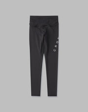 CRONOS WOMEN WAIST TWIST LEGGINGS【BLACK】